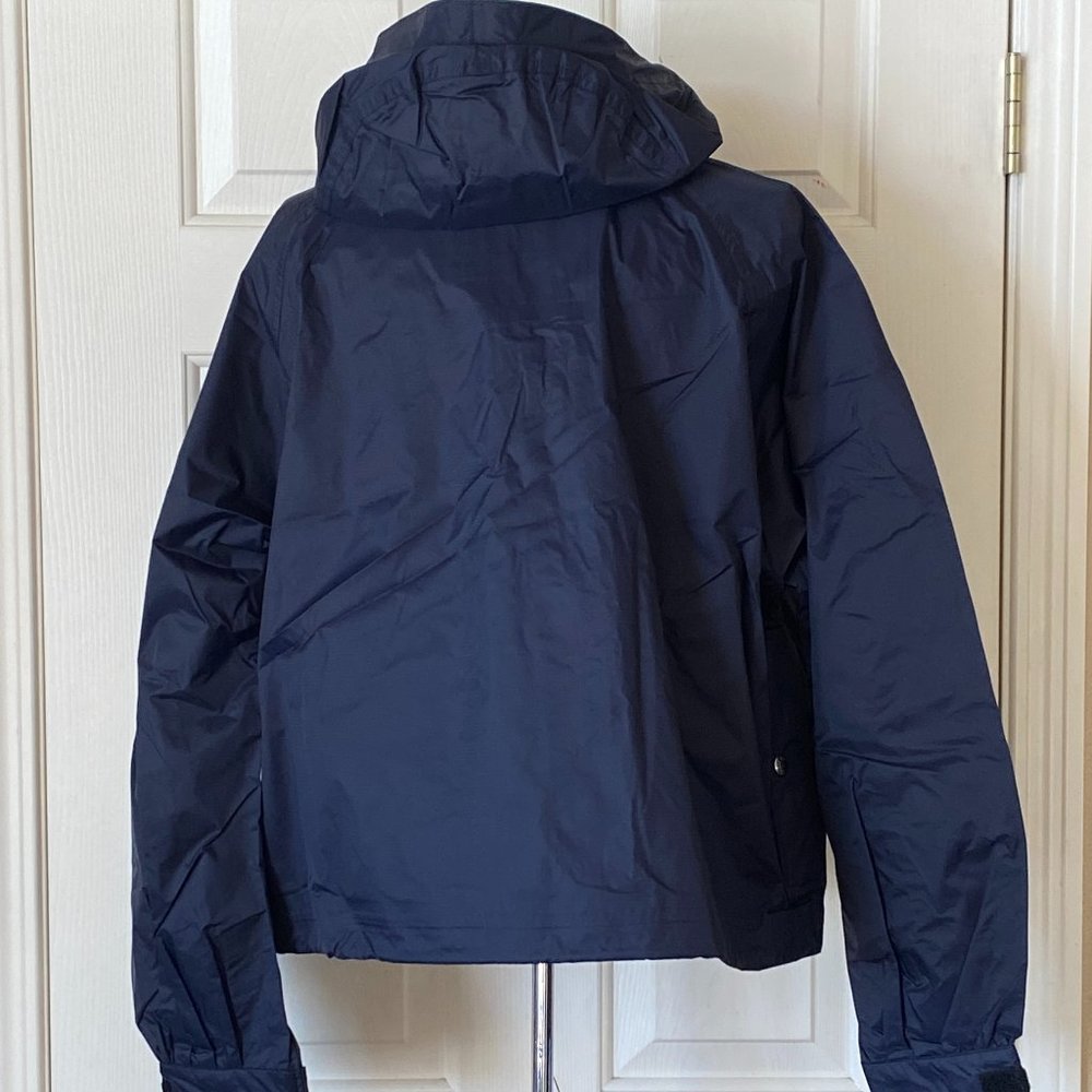 The North Face 78 Rain Top Waterproof Hooded Full Zip Jacket Aviator Navy - Picture 3 of 6